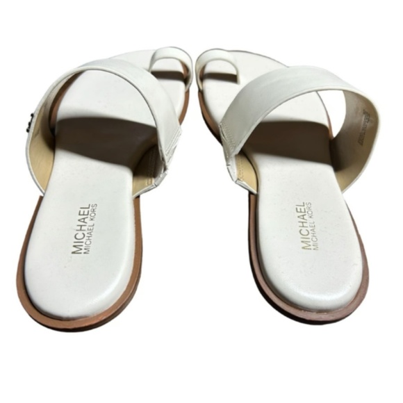 Michael Kors August Slide Flat Toe Ring Sandals - Picture 5 of 10